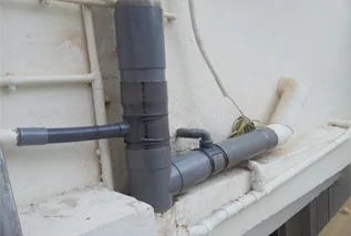 Imagen después de realizar Reparaciones de Bajantes